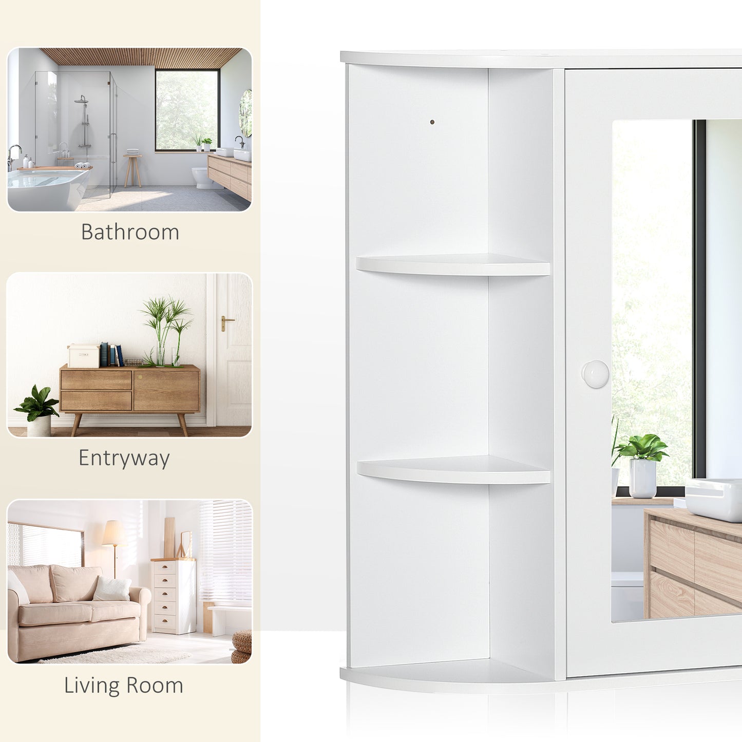Bathroom Medicine Cabinet with Mirror