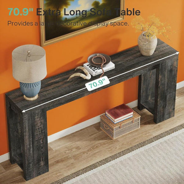 Long Console Table Living Room Table