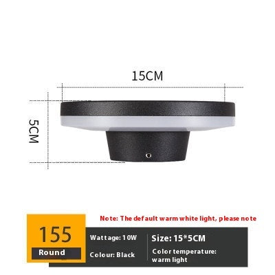 Led Outdoor Wall Lamp Simple Exterior Wall Waterproof Creative