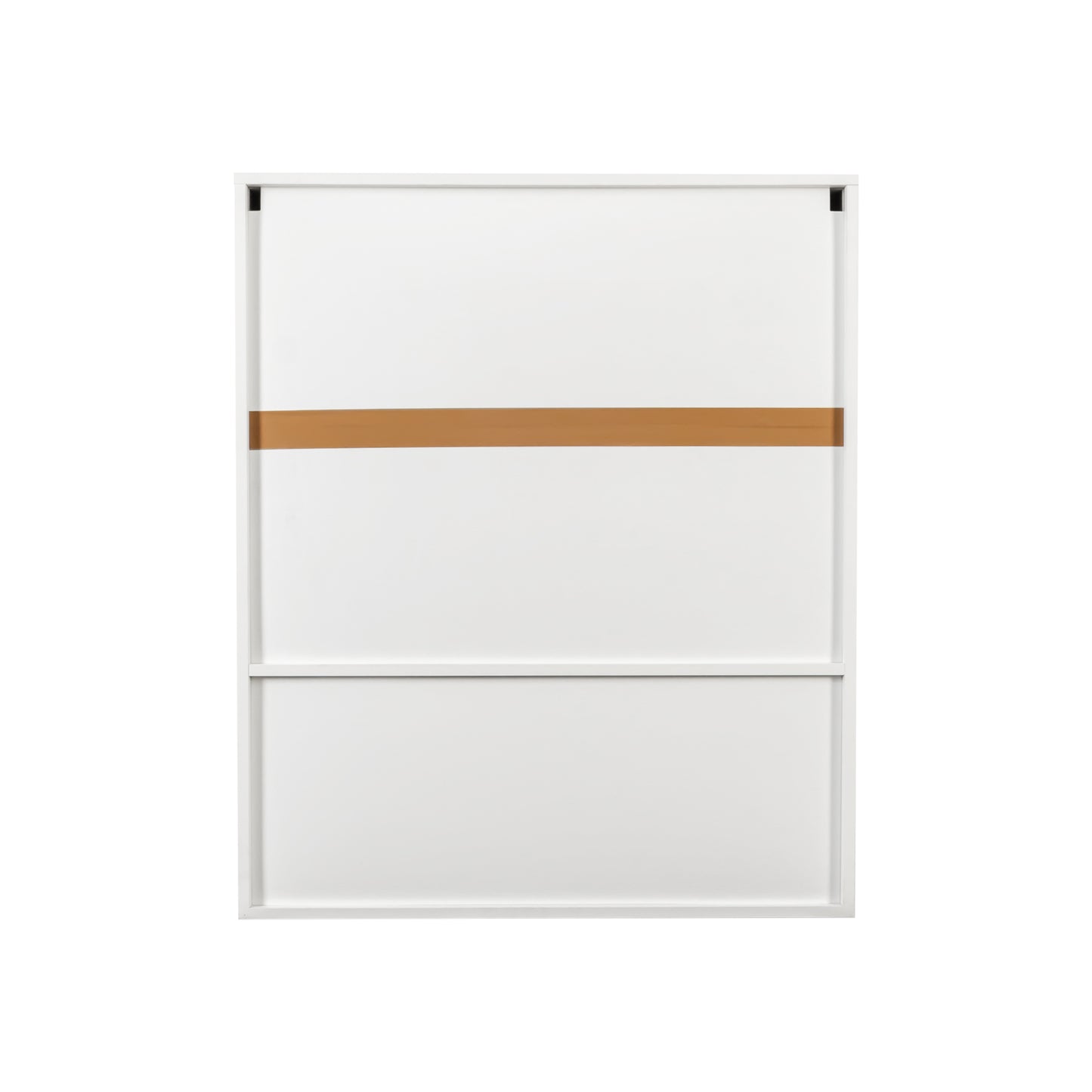 Bathroom Mirror Cabinet - Two Door Wall Cabinet Bathroom Vanity Mirror Cabinet With Facial Tissues Slot And Multifunctional Storage Area