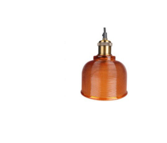 Crystal Glass Candy Color Lampshade Chandelier