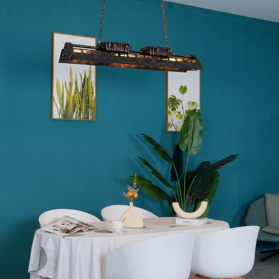 Retro Industrial Style Loft Nostalgic Restaurant Office Iron Droplight