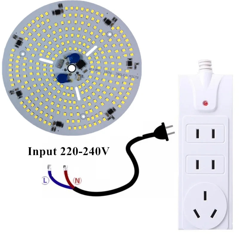 DecorBites™ Linear LED Light Engine Board 220V 150W Cold White DIY Industrial Ceiling Lamp