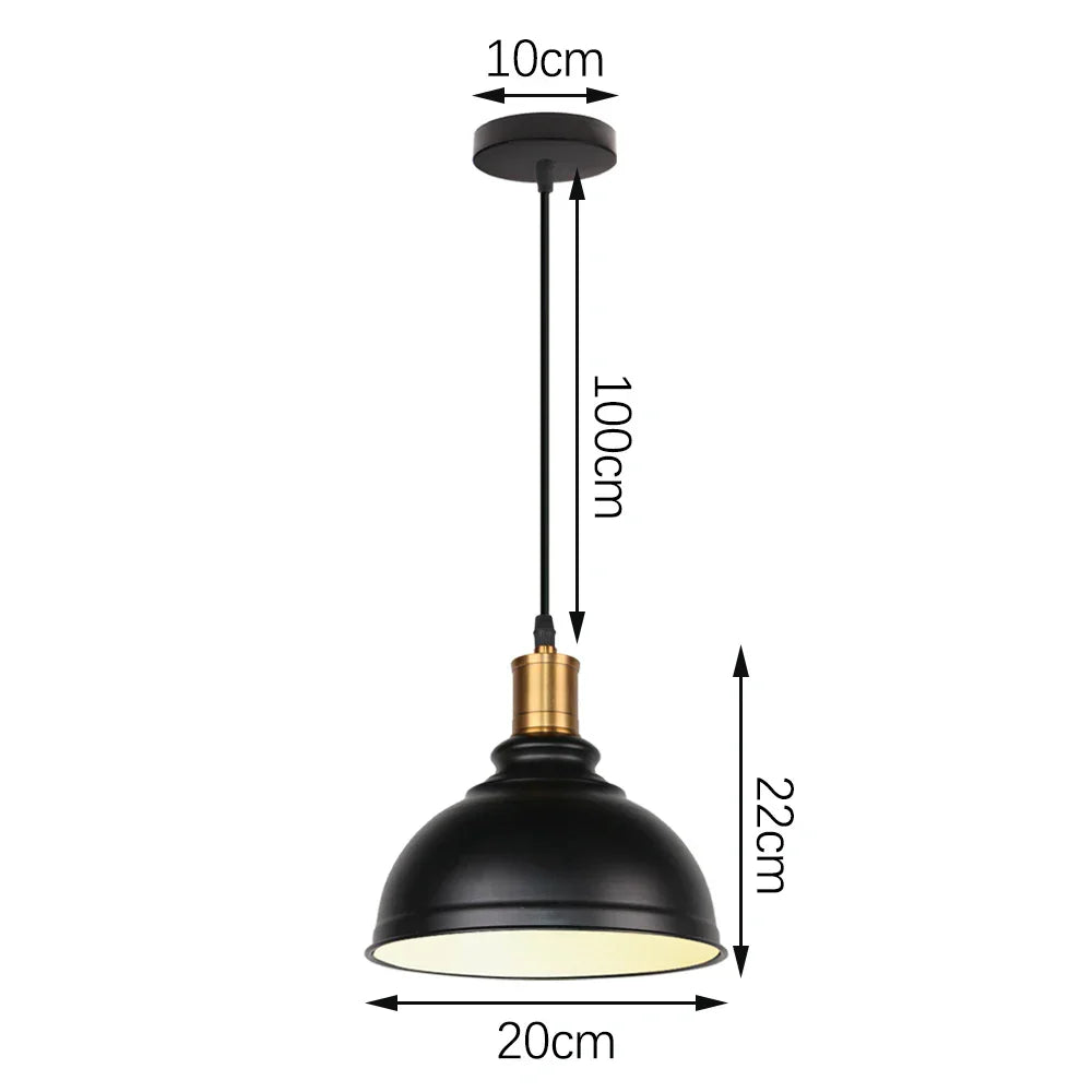 DecorBites™ Industrial Aluminium Pendant Lights Chandelier for Home Living Room Kitchen Bedroom