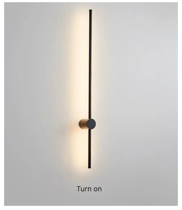 DecorBites™ Creative Staircase Wall Lights: LED Strip Wall Lamp for Living Room