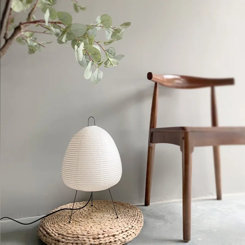 DecorBites™ Japanese Rice Paper Lantern LED Table Lamp Floor Lamps for Creative Home Decor