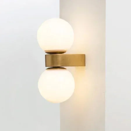 DecorBites™ Glass Ball LED Wall Lamp for Bedroom and Living Room Decor