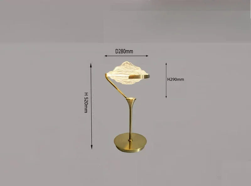 DecorBites™ Gold LED Pendant Lamp: Modern Luxury Style for Bedroom, Living Room, Dining Room