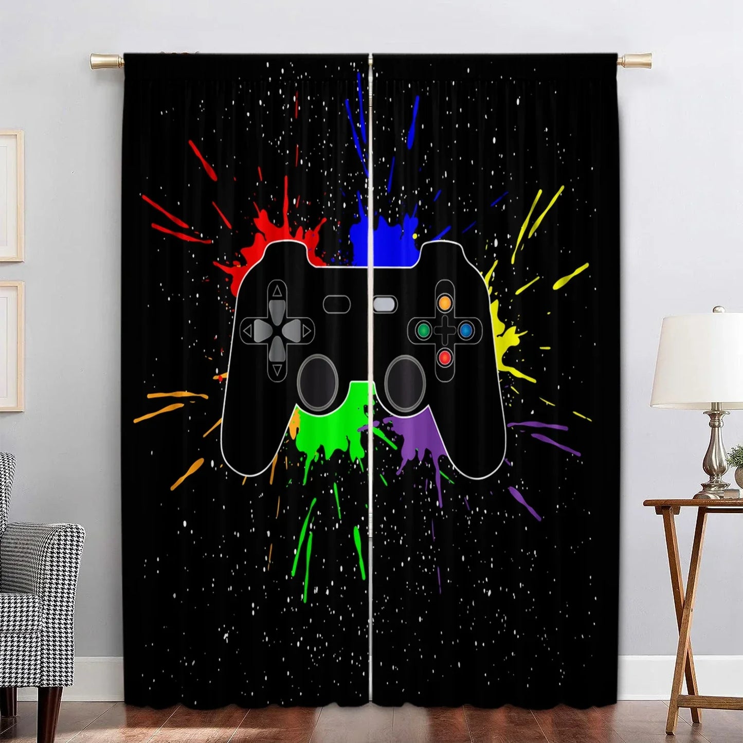 DecorBites™ Game Console Handle Curtains: Kitchen, Cafe, Living Room, Balcony Décor