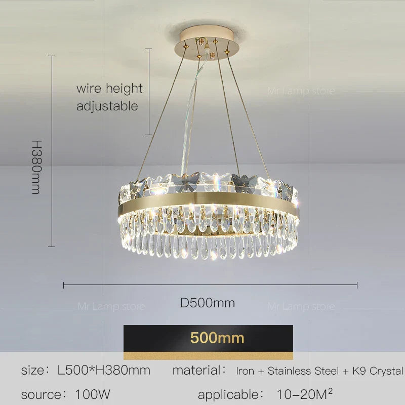 DecorBites™ Crystal Butterfly Living Room Lamp: Luxury Postmodern Dining Room Lighting