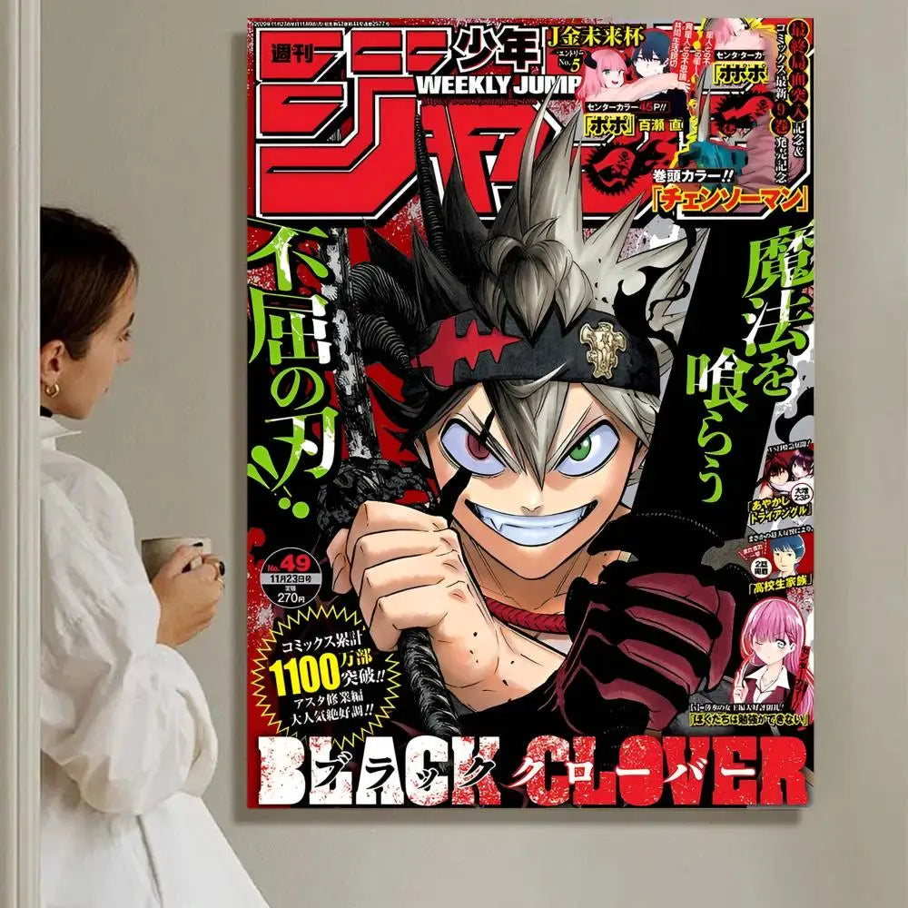 Anime Poster Removable Wall Art