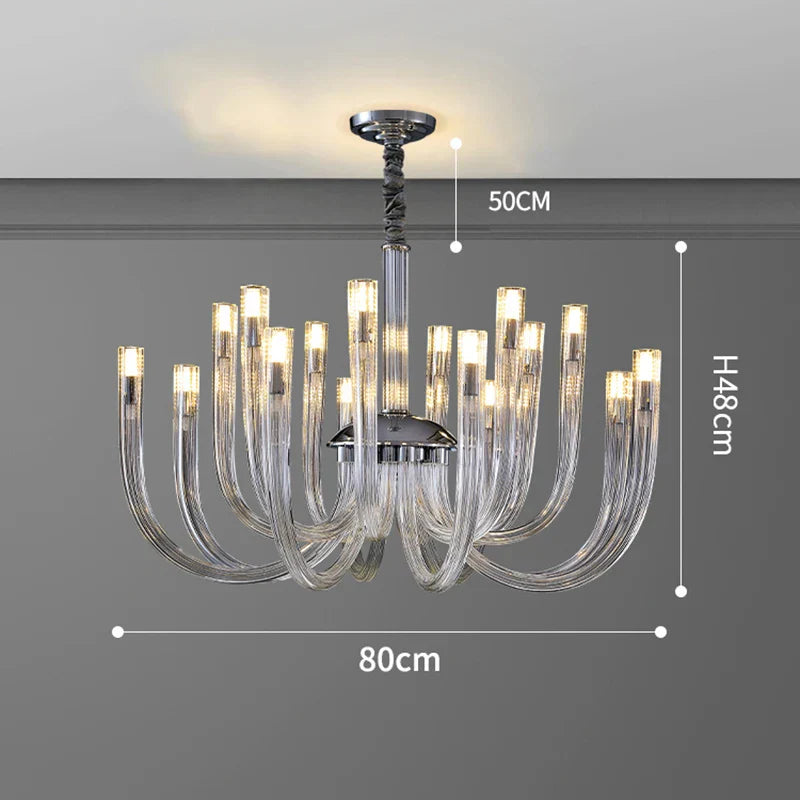 DecorBites™ LED Pendant Chandelier for Stylish Indoor Room Lighting