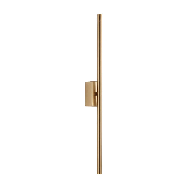 DecorBites™ Linear Tube LED Wall Lamp Up Down Light Black Gold Sconce