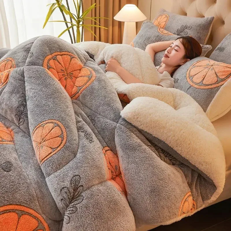 Wool Blanket Thick Warm Winter