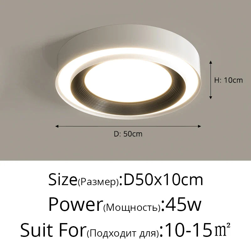 DecorBites™ Circular Chandeliers Lights for Home Decor - Indoor Lighting for Living Dining Bedroom
