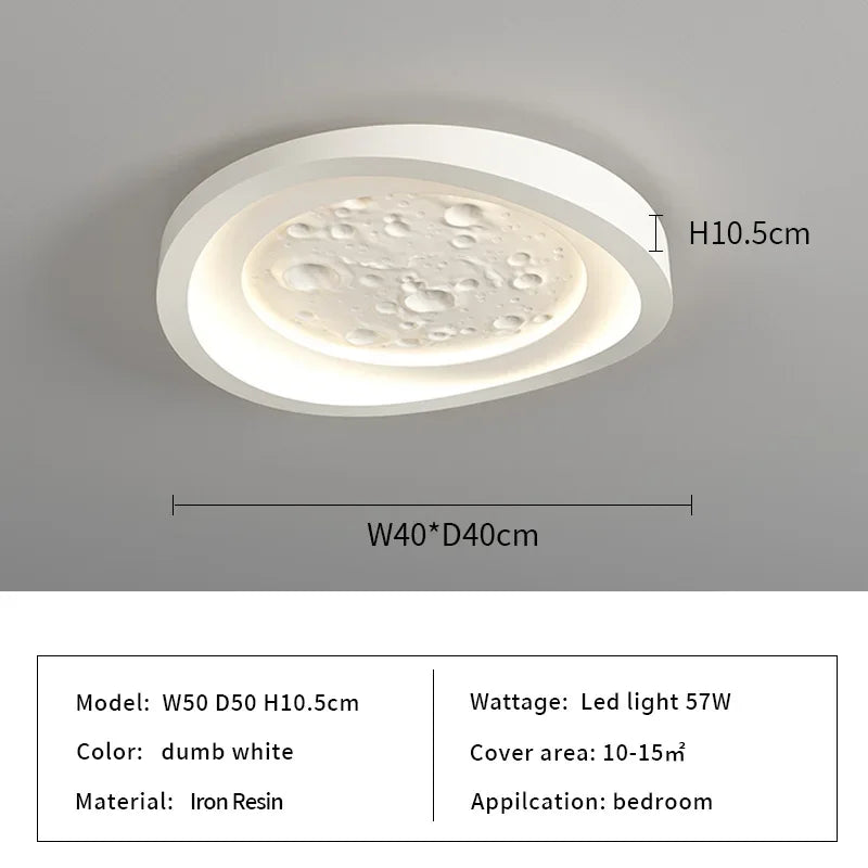 DecorBites™ LED Ceiling Lamps: Modern Nordic Minimalist Design for Living Room, Bedroom, and Dining Room