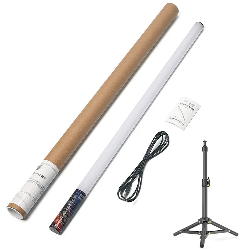 DecorBites™ LED Light Bar Tripod Set: Mood1 85cm RGB Music Mode for Video Photography Studio