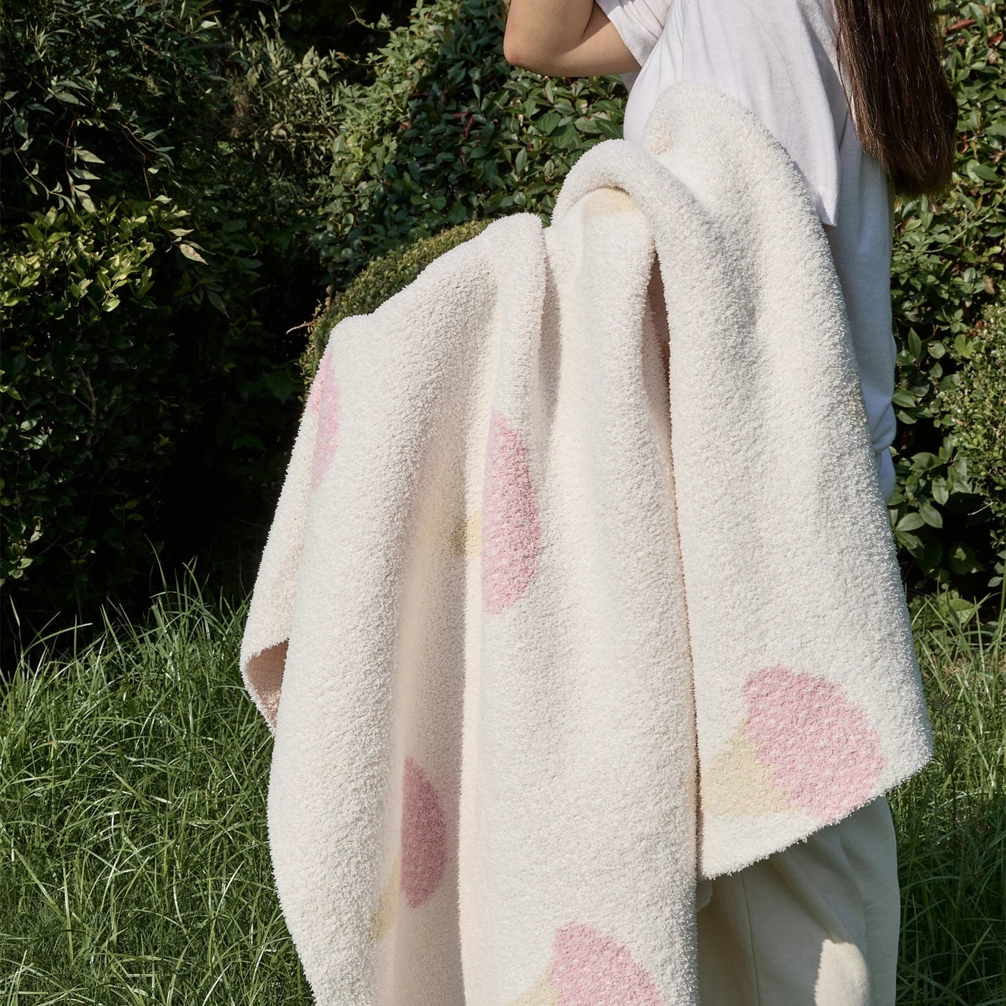 DecorBites™ Kawaii Ice Cream Jacquard Blanket