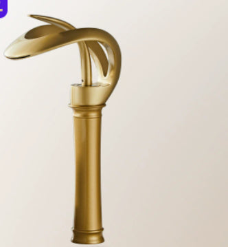 Gun Grey Creative Personality Waterfall Sink Faucet