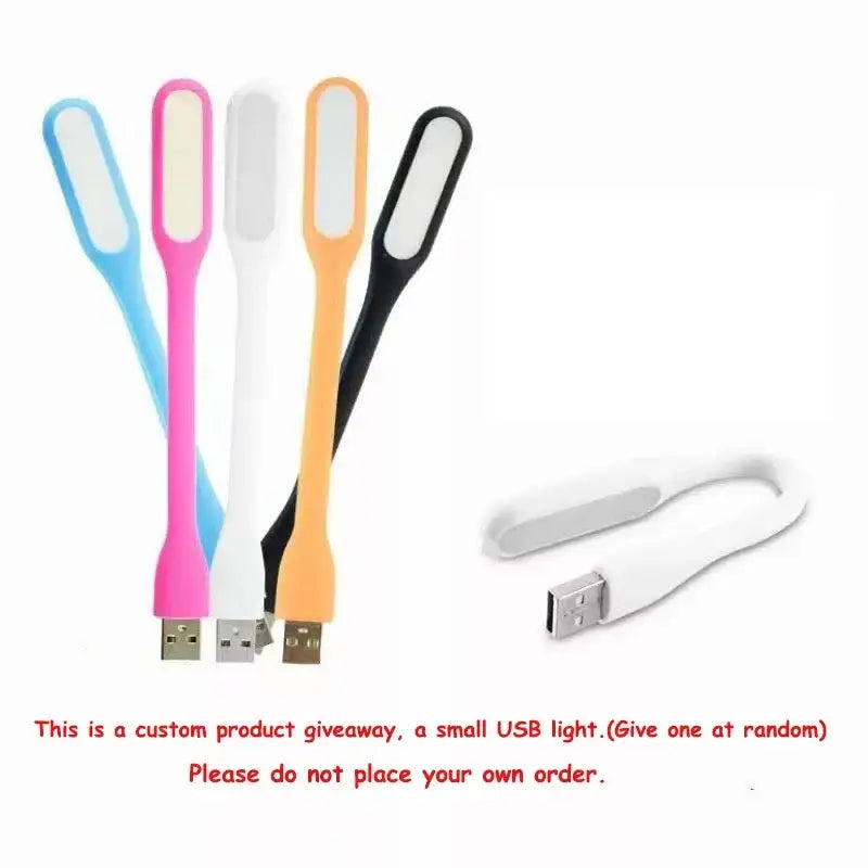 A set of colorful usb-powered reading lights with flexible silicone handles in decorbites led straight ceiling chandeliers