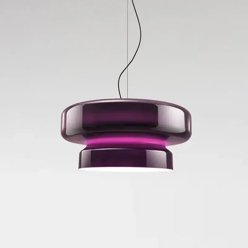 European Annular Glass Pendant Light - Decorbites