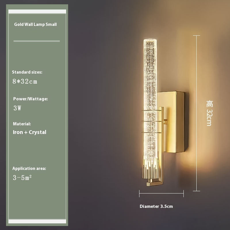 Bedroom Bedside Simple Background Wall Lamp