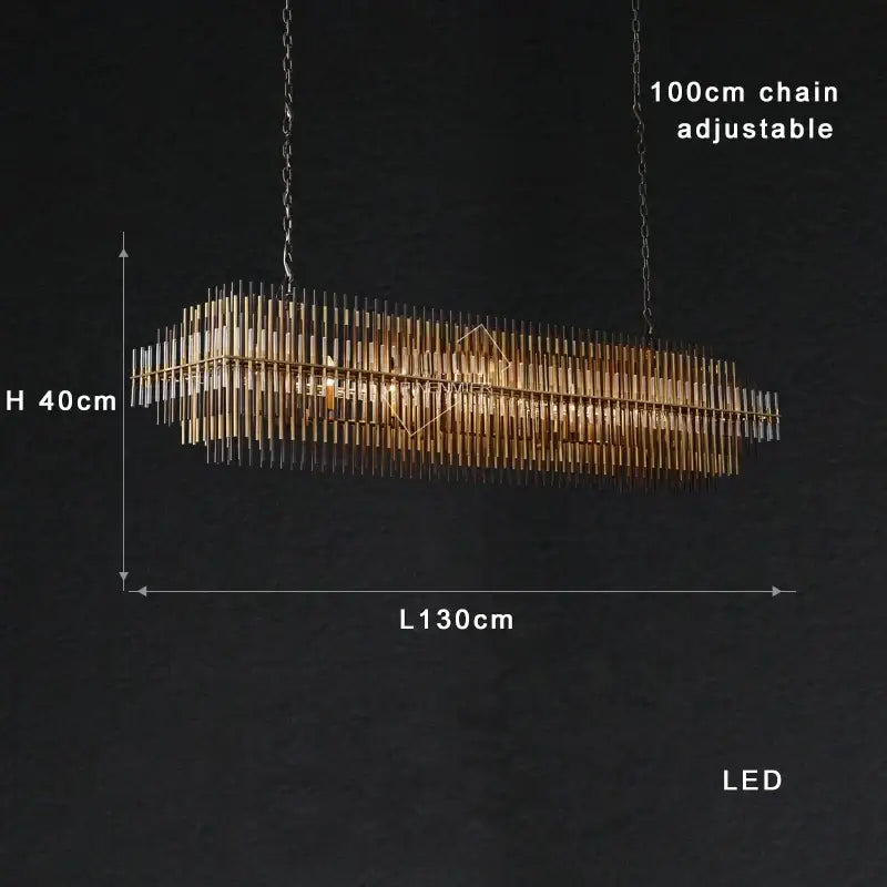 Modern gold and black brass pendant light featuring vertical brass rods and led lighting for dining room decorbites brass pendant