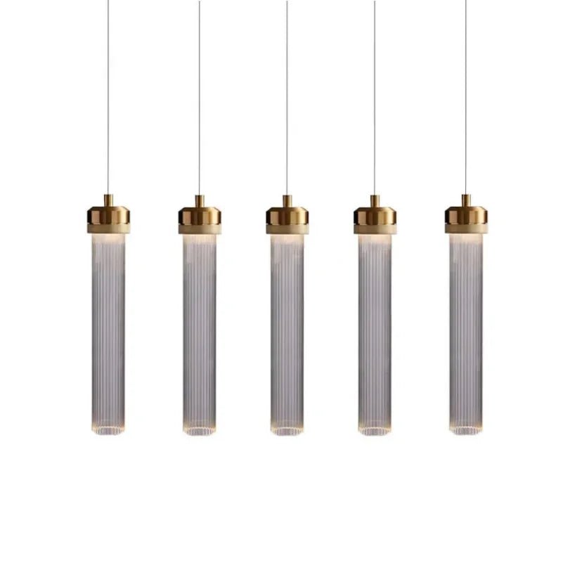 Modern Gold Glass Pendant Light - Decorbites
