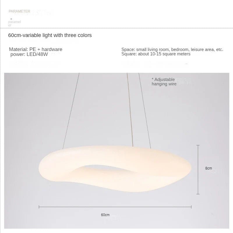 Nordic Cloud White Pendant Light - Decorbites