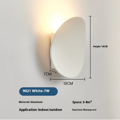 Modern Minimalist Outdoor Waterproof Wall Lamp