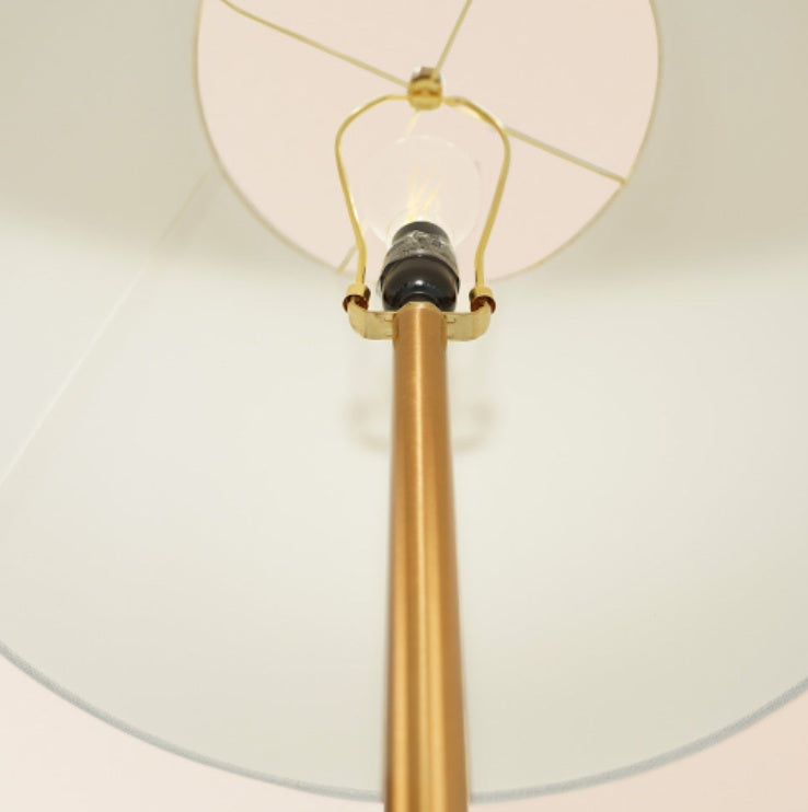 Brass Accent Floor Lamp