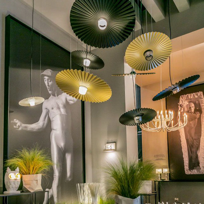 Black Gold Modern Chandelier