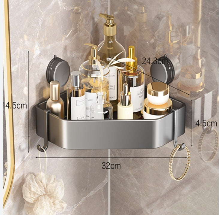 Suction Cup Bathroom Corner Bracket