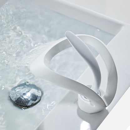 Gun Grey Creative Personality Waterfall Sink Faucet