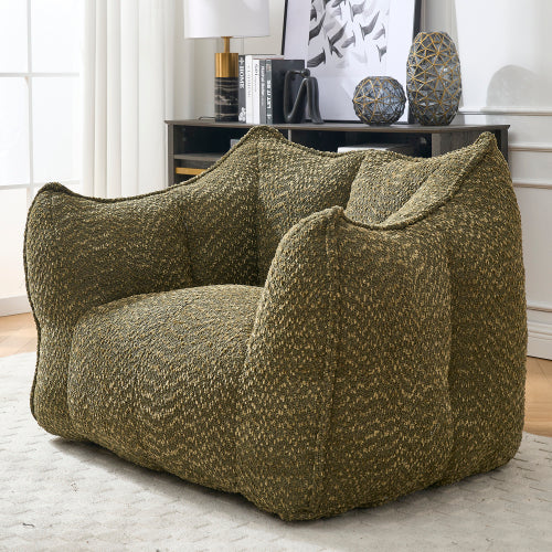 Boucle Bean Bag Chair