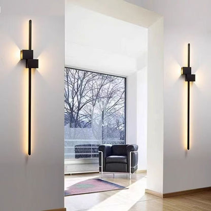 Line Wall Living Room Background Wall Bedroom Bedside Lamp