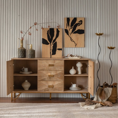 Light Wood Modern Dresser