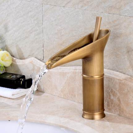 Bronze Above Counter Basin Washbasin Basin Art Faucet