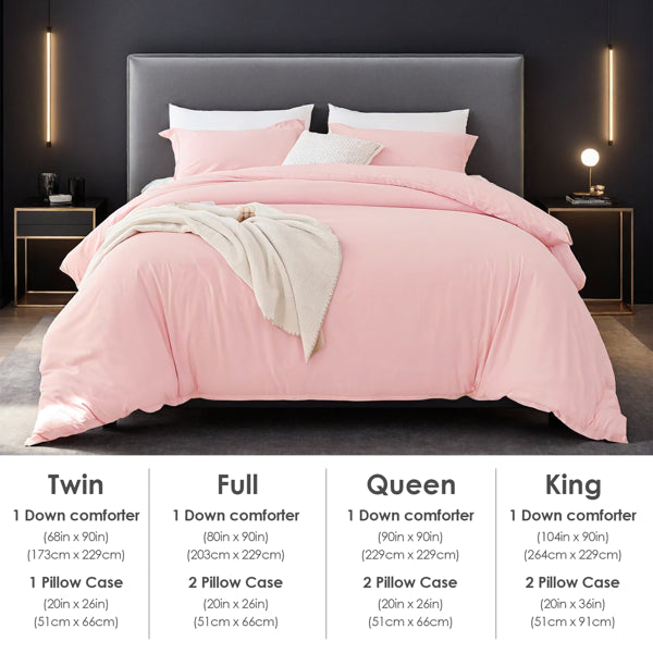 Pink Modern Duvet Cover