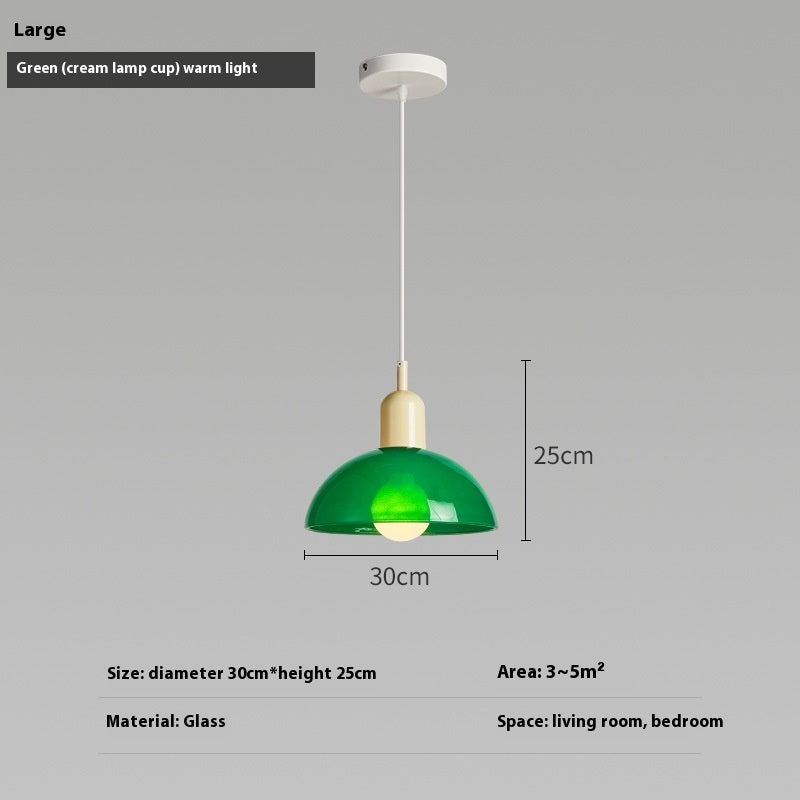 Antique Chandelier Restaurant Simple Modern Bauhaus Creative Glass Retro