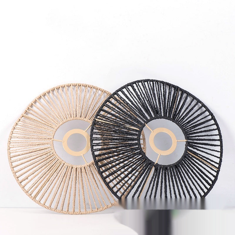 Paper String Rattan-like Lighting Lampshade