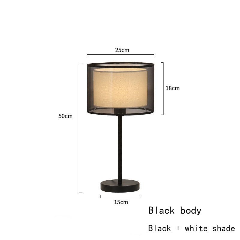 Iron Bedside Floor Lamp
