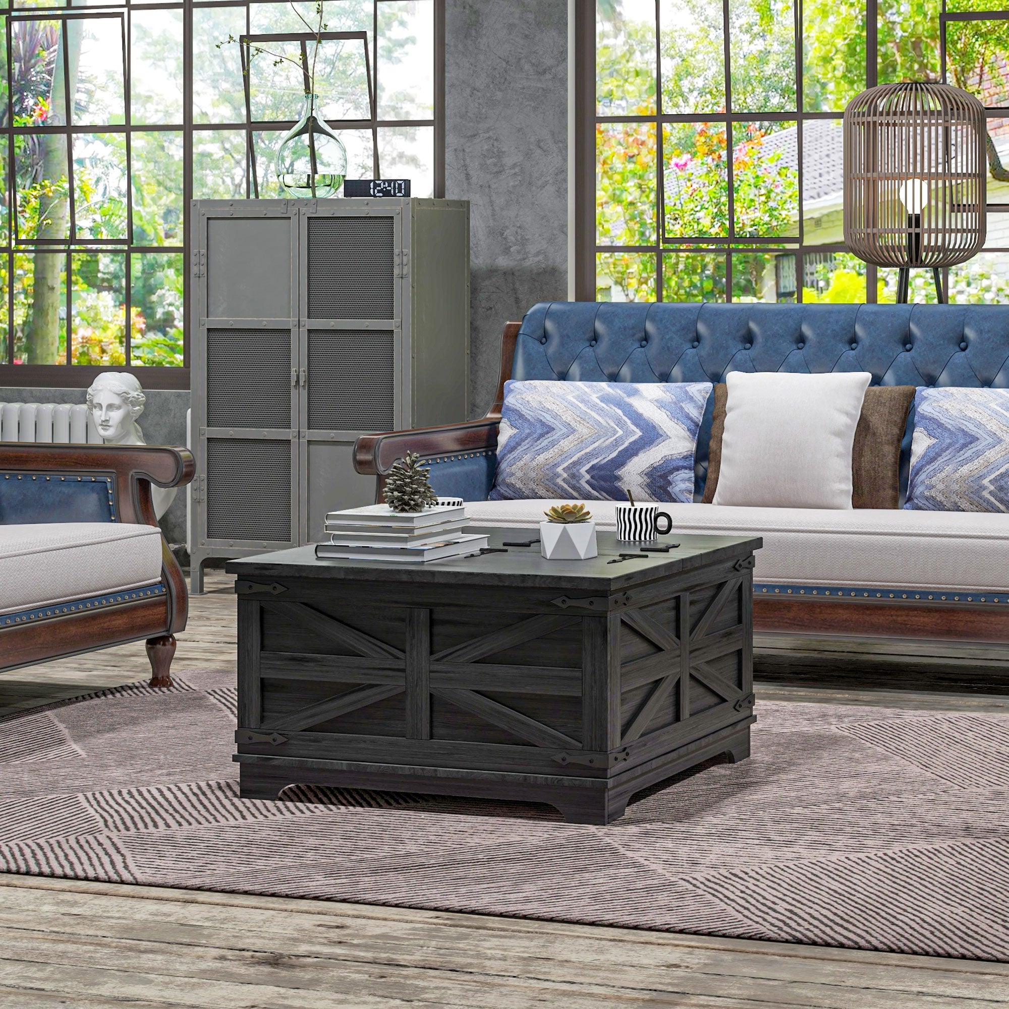 Rustic Wood Coffee Table