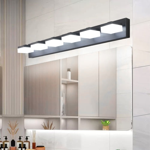 Black LED Vanity Fixture