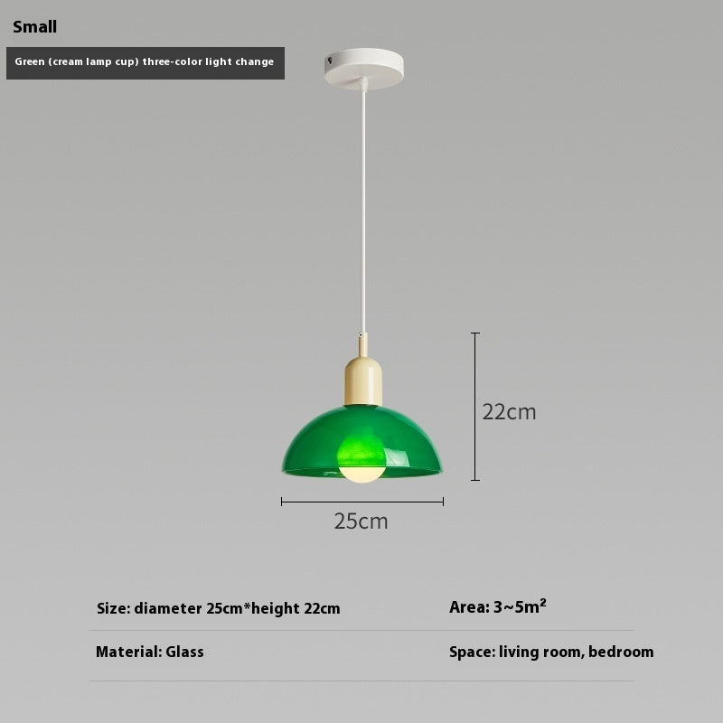 Antique Chandelier Restaurant Simple Modern Bauhaus Creative Glass Retro