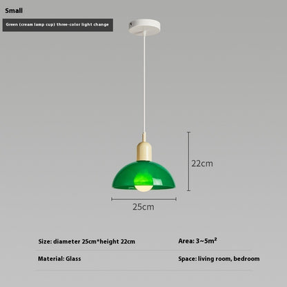 Antique Chandelier Restaurant Simple Modern Bauhaus Creative Glass Retro