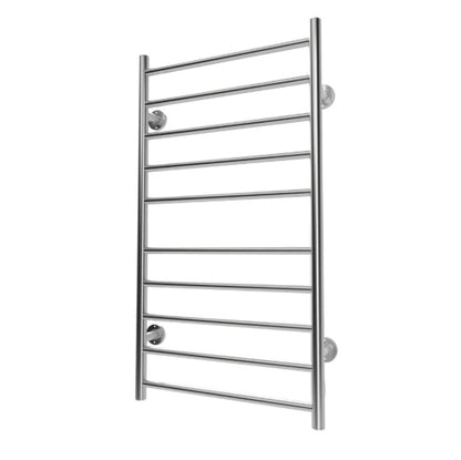 Electric Heated Towel Rack For Bathroom, Wall Mounted Towel Warmer, 10 Stainless Steel Bars Drying Rack