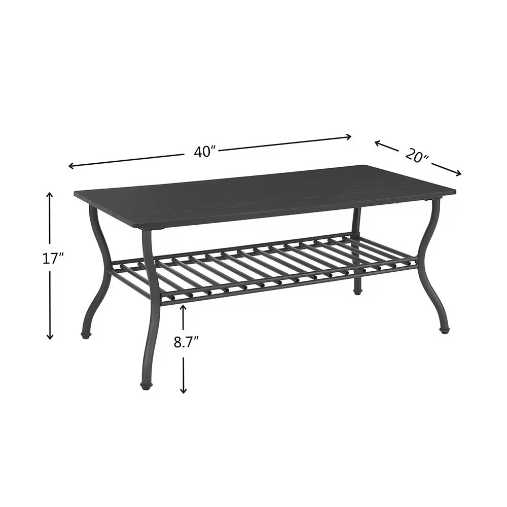 Black Modern Coffee Table