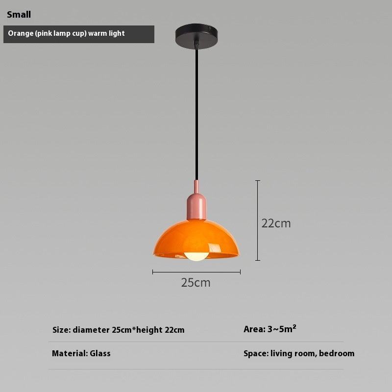 Antique Chandelier Restaurant Simple Modern Bauhaus Creative Glass Retro