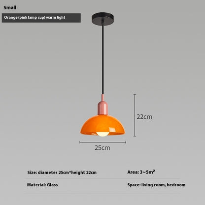 Antique Chandelier Restaurant Simple Modern Bauhaus Creative Glass Retro